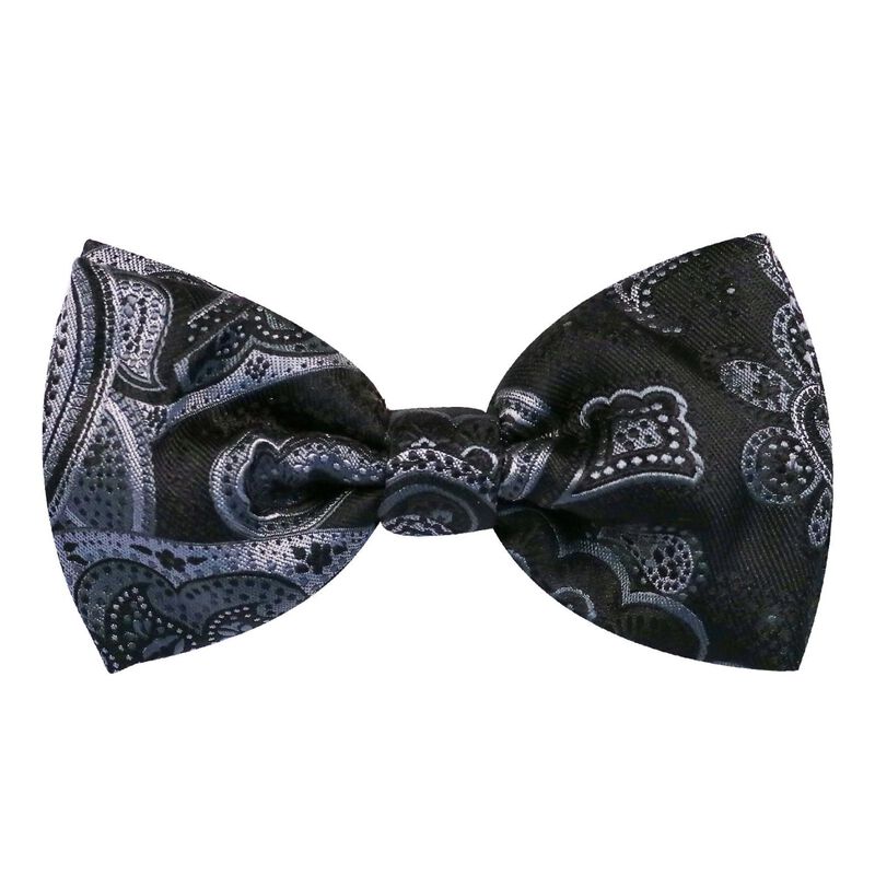 Fellini Luxe Paisley Bow Tie image number 1
